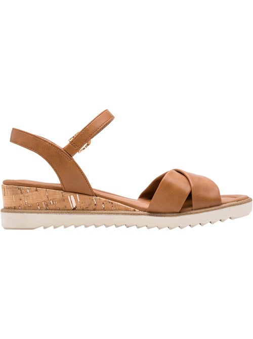 Sandales Compensées à Brides Tamaris - Kiabi