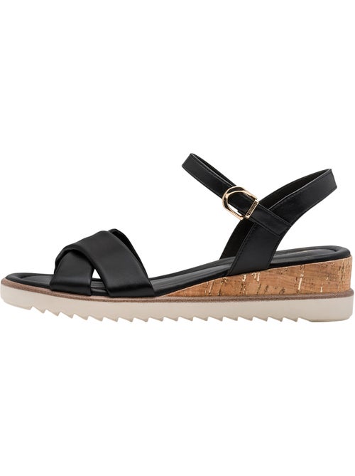 Sandales Compensées à Brides Tamaris - Kiabi
