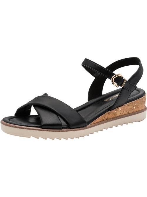 Sandales Compensées à Brides Tamaris - Kiabi