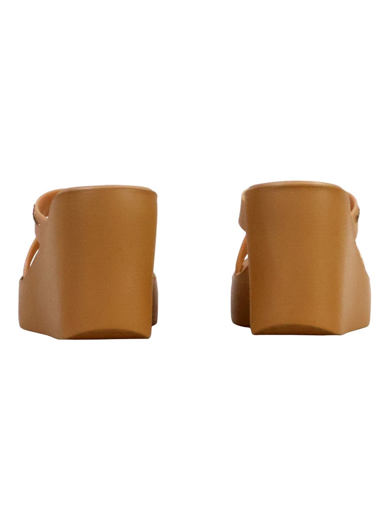 Sandales Compensées à Enfiler Ipanema High Fashion II Beige - Kiabi
