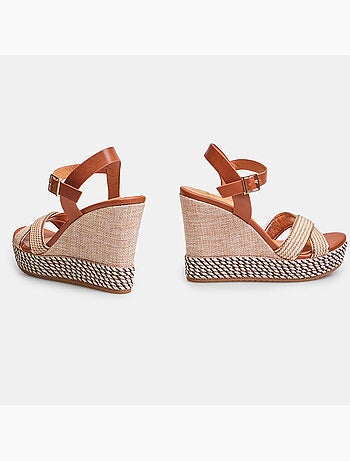 Sandales compensées avec bride BATA