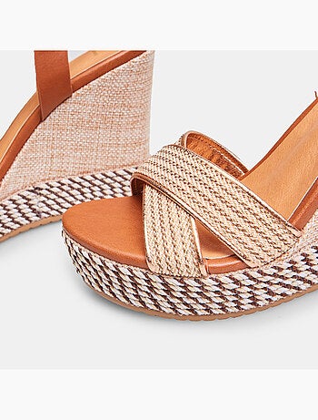 Sandales compensées avec bride BATA