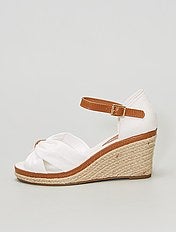 kiabi chaussures compensées