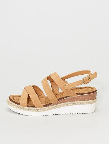 Sandales compensées