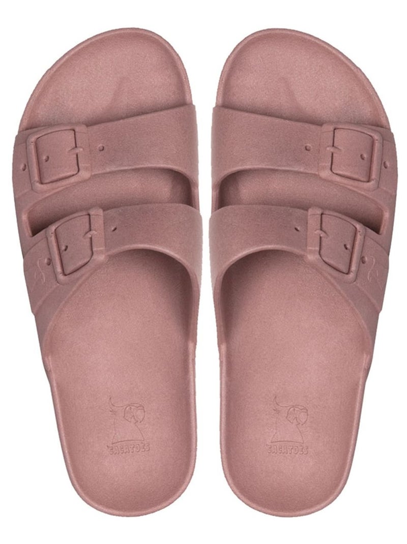 Sandales compensées Caipirinha Classic Cacatoès Moka - Kiabi