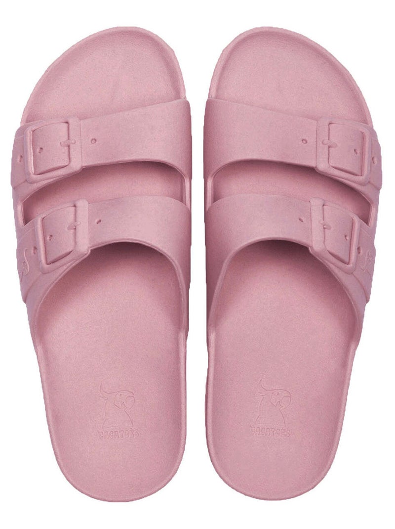 Sandales compensées Caipirinha Classic Cacatoès Vieux rose - Kiabi