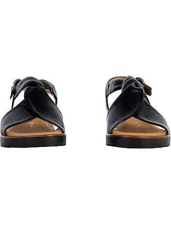 Sandales Compensées Cuir Gabor Cervo