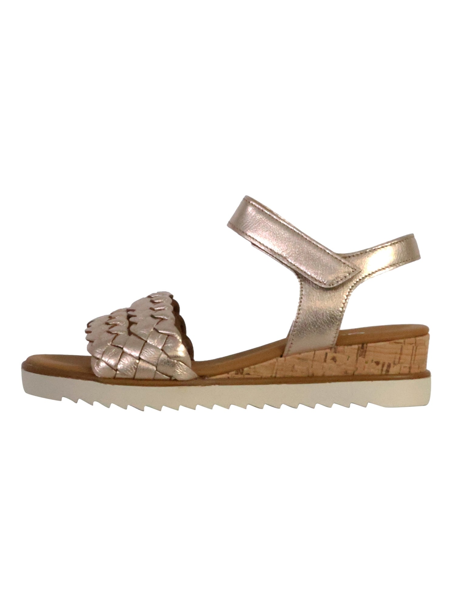 Sandales à Lanières Gabor Comfort Pour Femme - Talon Plat 5 Cm - Textile Et Cuir - Confort Optimal - 8