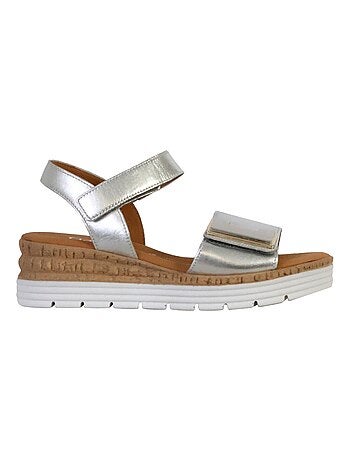 Sandales Compensées Cuir Gabor Lamina