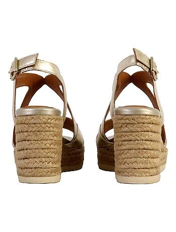 Sandales Compensées Cuir Geox Ponza