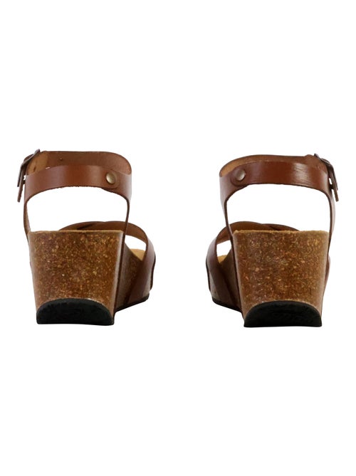Sandales Compensées Cuir Plakton So Final - Kiabi