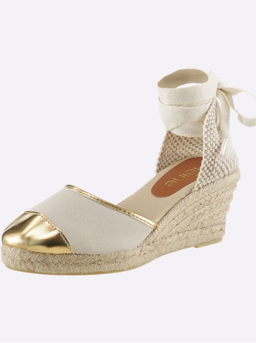 Sandales Compensées De Fabrication Espagnole - Taille Standard - helline - Kiabi