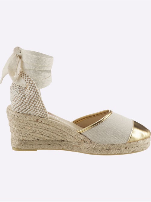 Sandales Compensées De Fabrication Espagnole - Taille Standard - helline - Kiabi