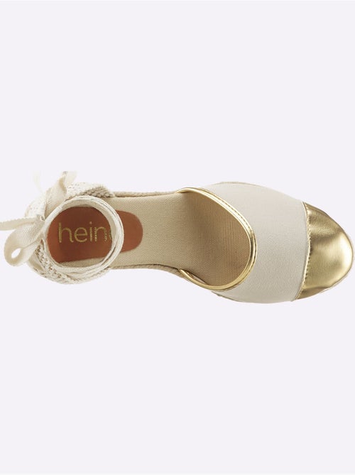 Sandales Compensées De Fabrication Espagnole - Taille Standard - helline - Kiabi