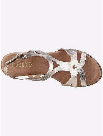 Sandales Compensées De Fabrication Espagnole - Taille Standard - helline