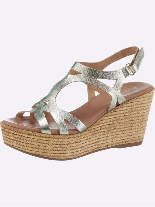 Sandales Compensées De Fabrication Espagnole - Taille Standard - helline - Kiabi