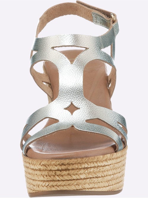 Sandales Compensées De Fabrication Espagnole - Taille Standard - helline - Kiabi