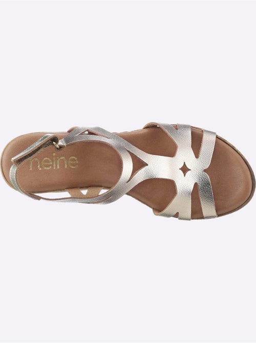 Sandales Compensées De Fabrication Espagnole - Taille Standard - helline - Kiabi