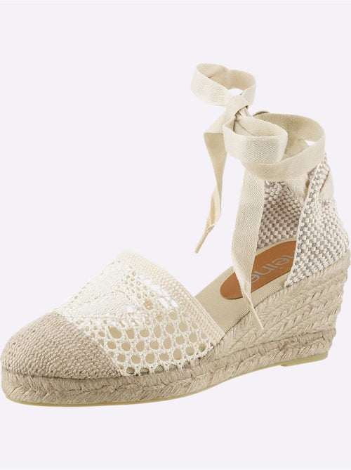 Sandales Compensées De Fabrication Espagnole - Taille Standard - helline - Kiabi