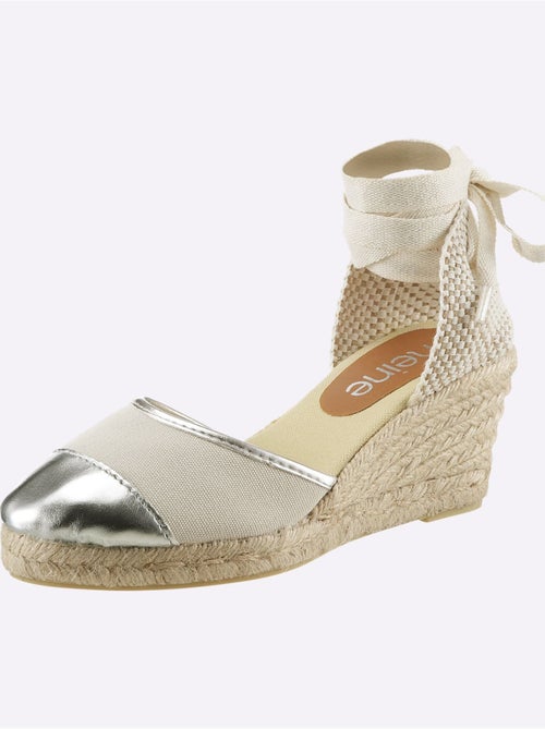 Sandales Compensées De Fabrication Espagnole - Taille Standard - helline - Kiabi
