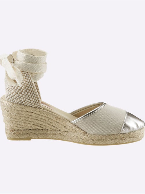 Sandales Compensées De Fabrication Espagnole - Taille Standard - helline - Kiabi