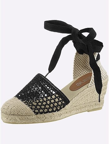 Sandales Compensées De Fabrication Espagnole - Taille Standard - helline