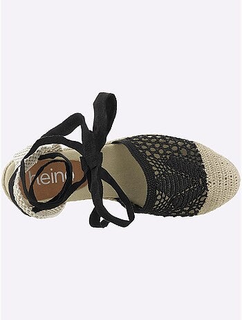 Sandales Compensées De Fabrication Espagnole - Taille Standard - helline