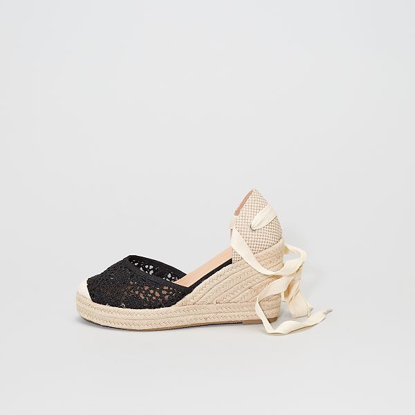 sandale macramé pour femme