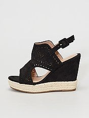 kiabi chaussures compensées
