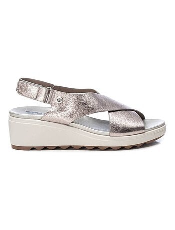 Sandales compensées femme