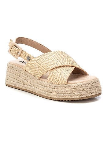 Sandales compensées femme