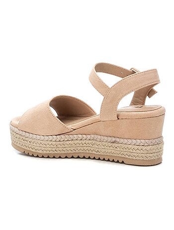 Sandales compensées femme