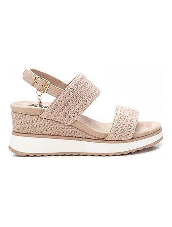 Sandales compensées femme