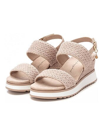 Sandales compensées femme