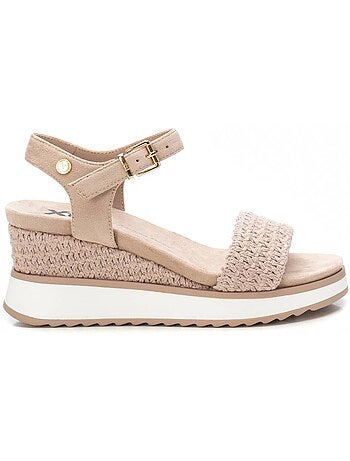 Sandales compensées femme