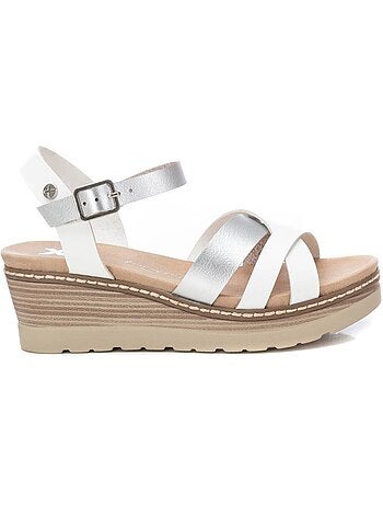 Sandales compensées femme