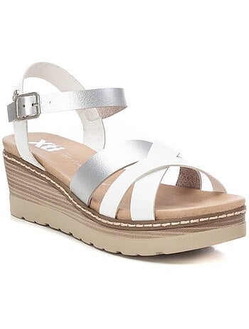 Sandales compensées femme