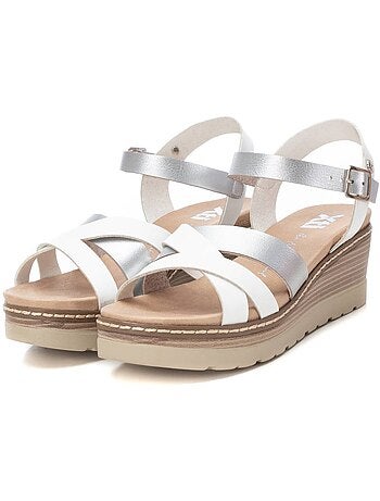 Sandales compensées femme