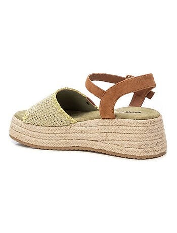 Sandales compensées femme
