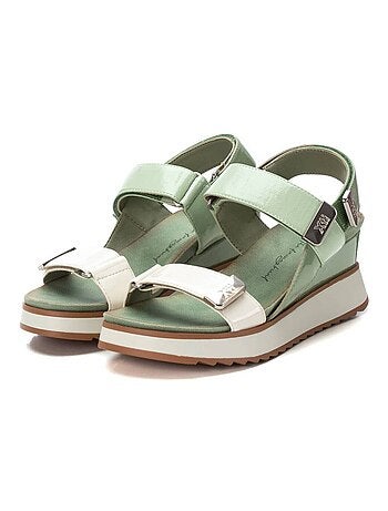 Sandales compensées femme