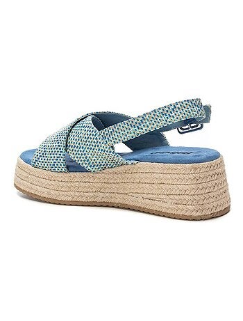 Sandales compensées femme
