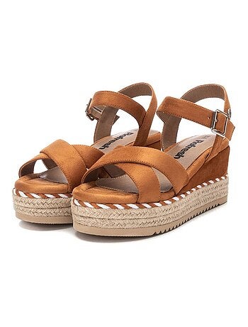 Sandales compensées femme