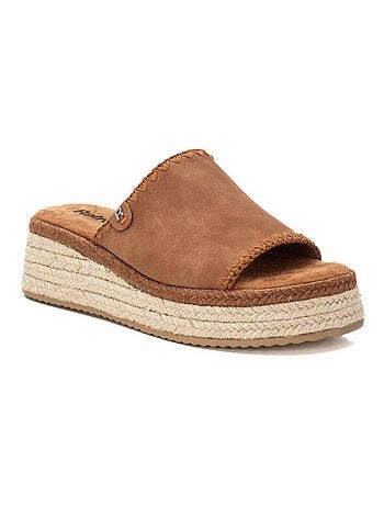 Sandales compensées femme