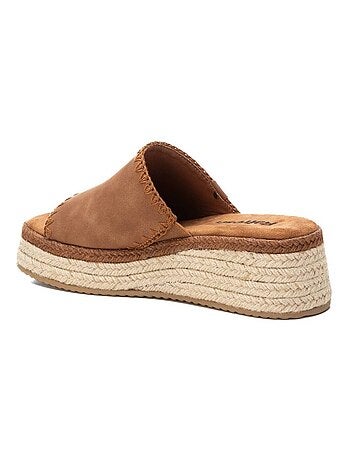 Sandales compensées femme