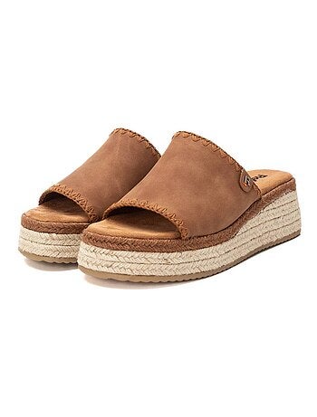 Sandales compensées femme