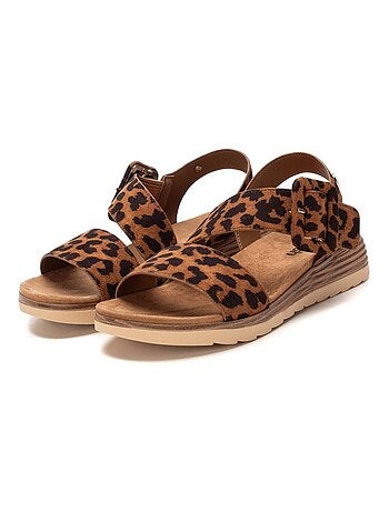 Sandales compensées femme