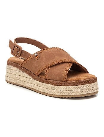 Sandales compensées femme