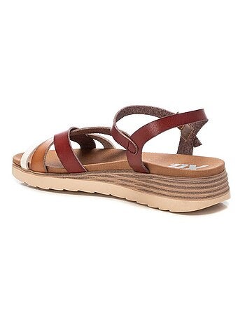 Sandales compensées femme