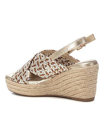 Sandales compensées femme