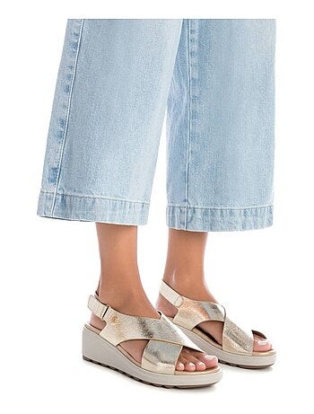 Sandales compensées femme